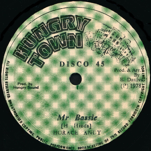 Horace Andy - Mr Bassie (Discomix)